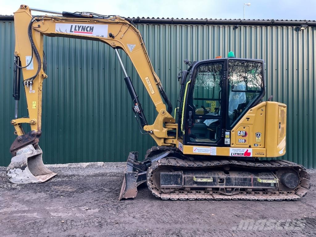 CAT 308 CR Midi excavators  7t - 12t