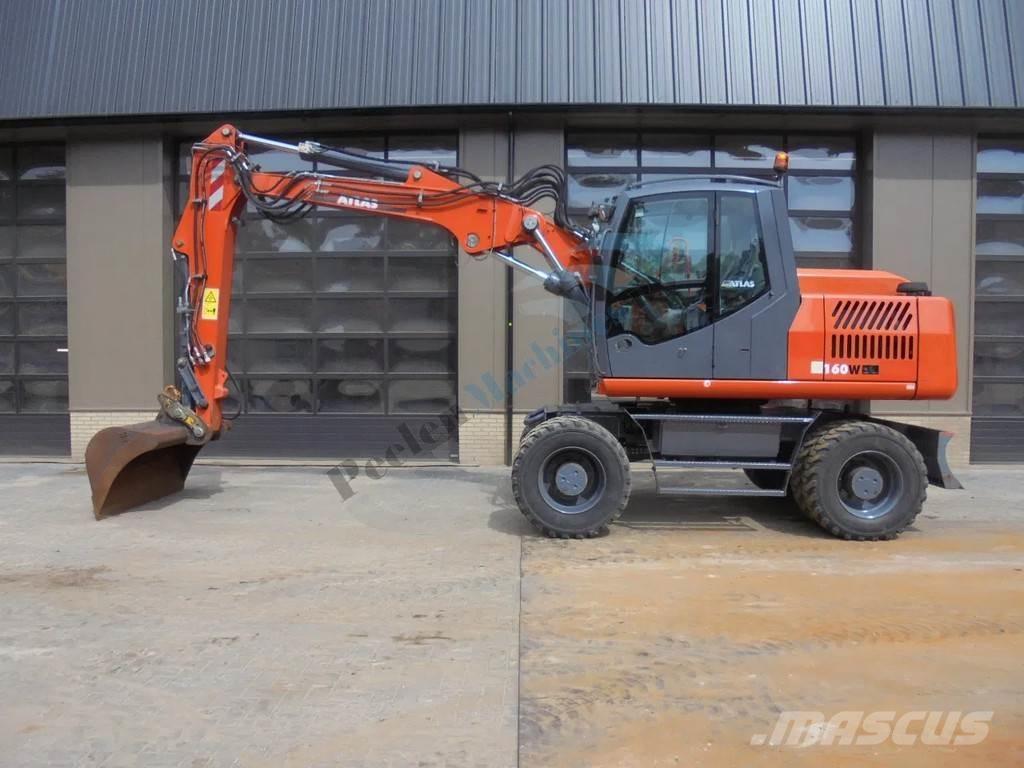 Atlas 160 W Wheeled excavators