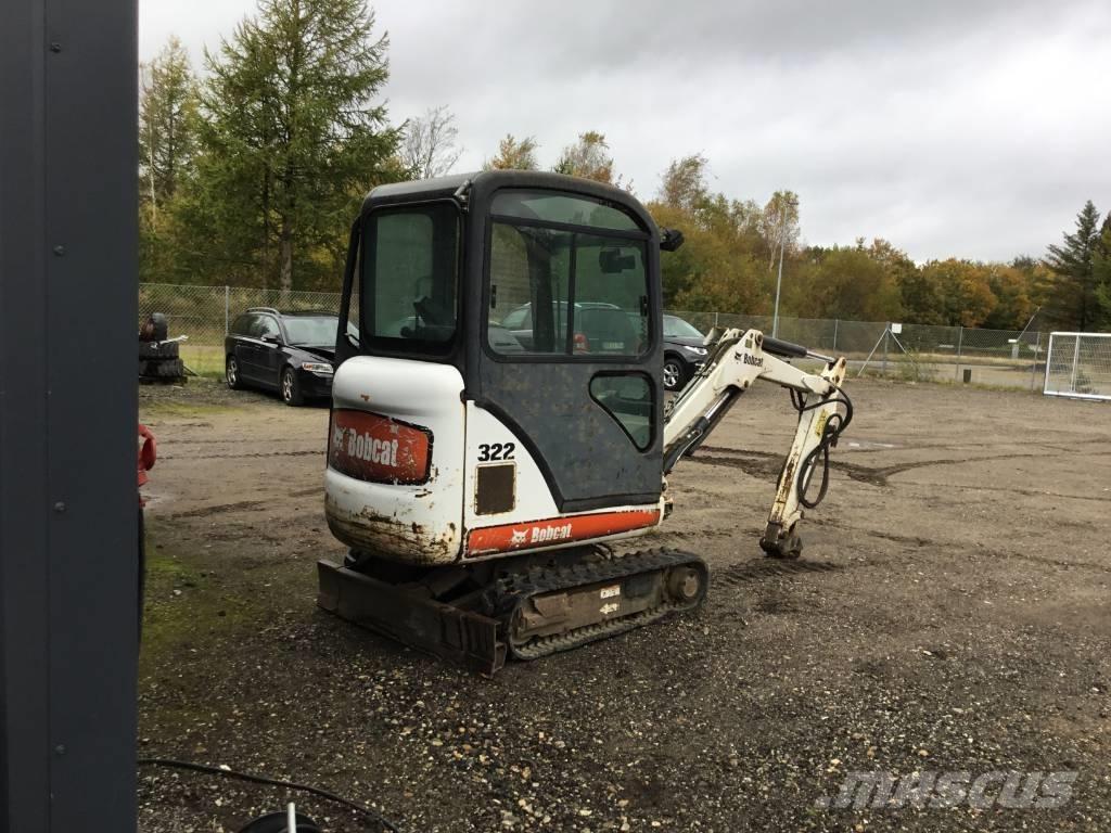 Bobcat 322 G Mini excavators < 7t