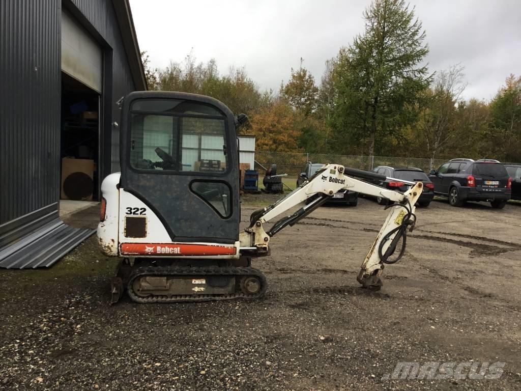 Bobcat 322 G Mini excavators < 7t