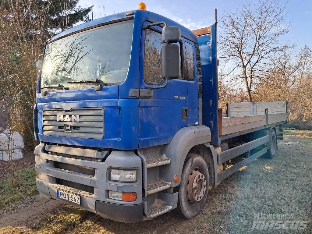 MAN 18.360 FLLC Flatbed/Dropside trucks