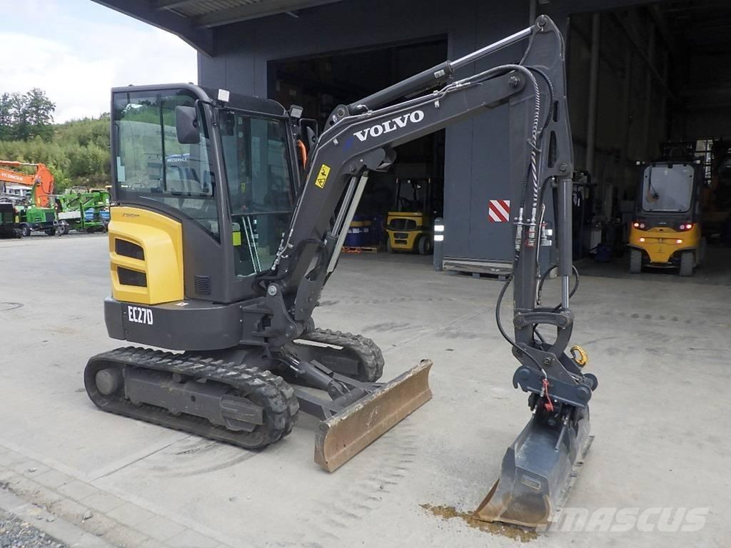 Volvo EC 27 D Mini excavators < 7t
