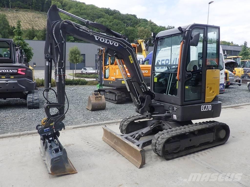 Volvo EC 27 D Mini excavators < 7t