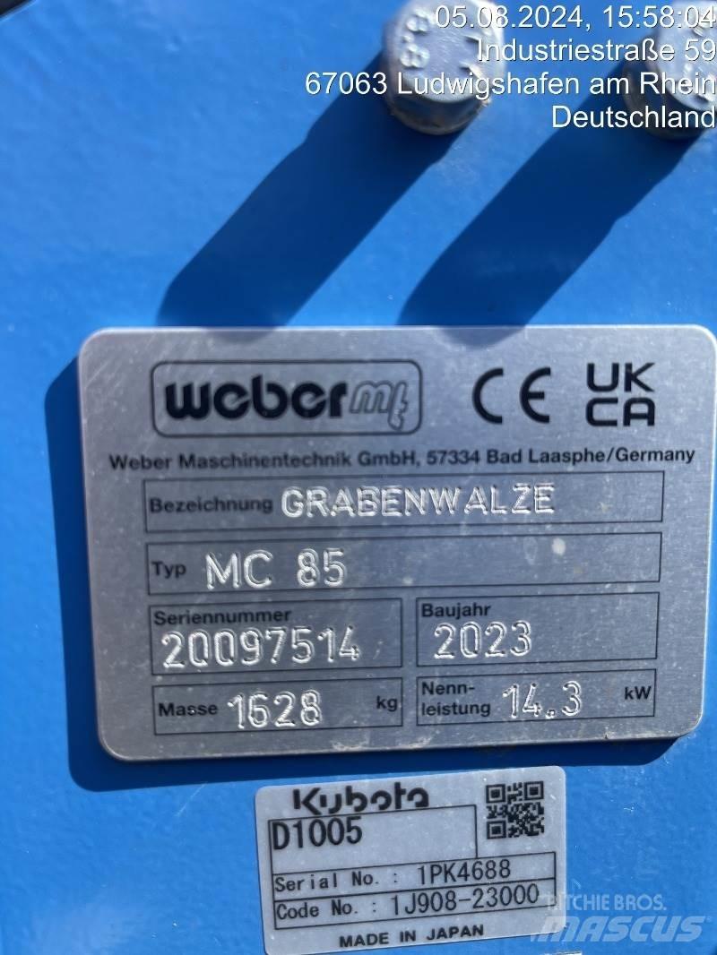 Weber MC85 Rollers