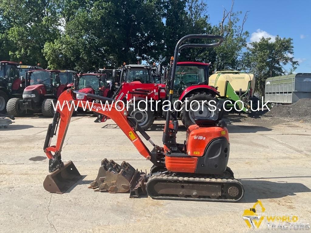 Kubota U 10-3 Mini excavators < 7t