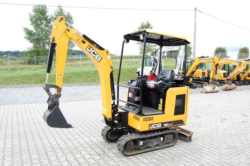 JCB 15 C-1 JCB 16C-1 Mini excavators < 7t