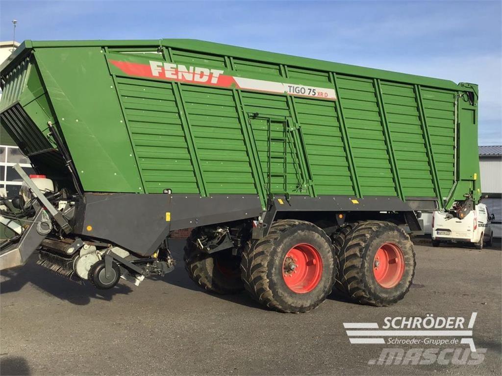 Fendt TIGO 75 XR Self loading trailers