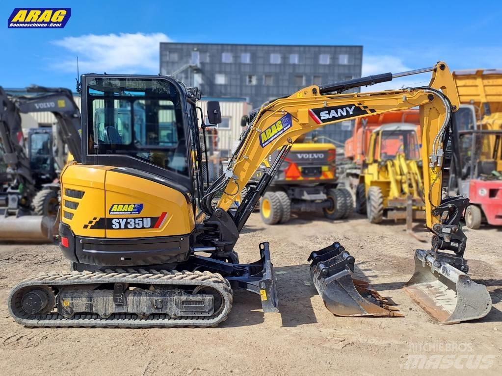 Sany SY 35 U Mini excavators < 7t