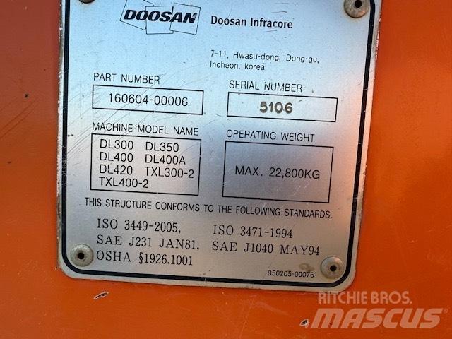 Doosan DL 420-3 CAB Cabins and interior