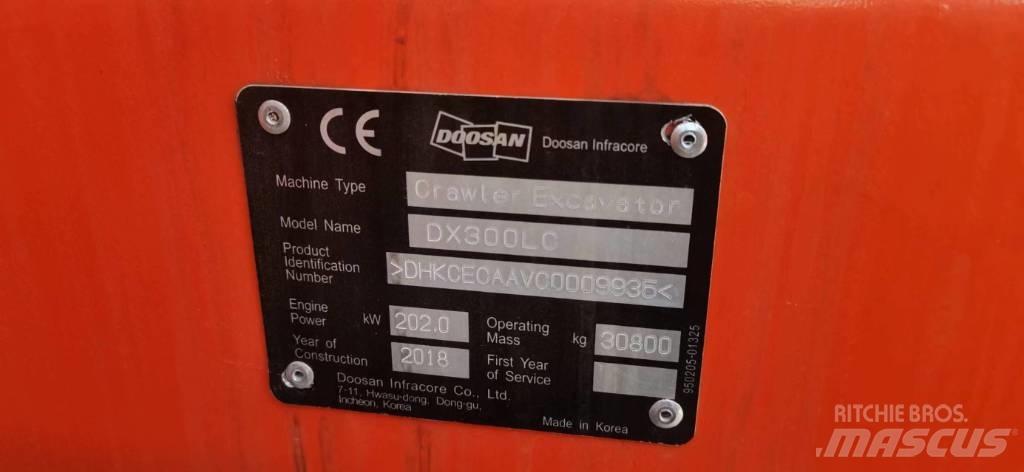 Doosan DX 300 Crawler excavators