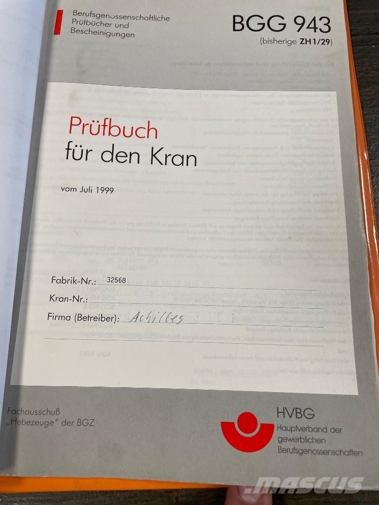 Böcker AK 32/1500 All terrain cranes