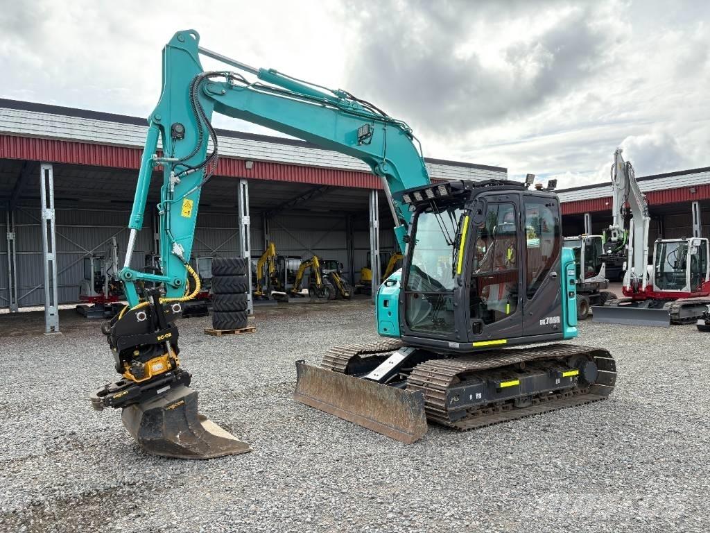 Kobelco SK75SR-7 Midi excavators  7t - 12t