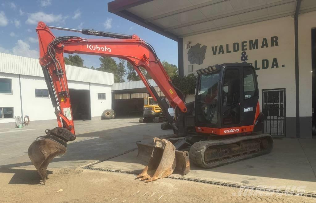 Kubota KX 080-4 Midi excavators  7t - 12t