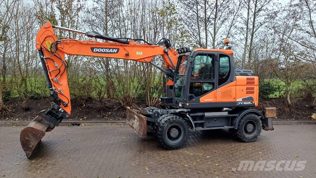 Doosan DX 165 W-5 Wheeled excavators
