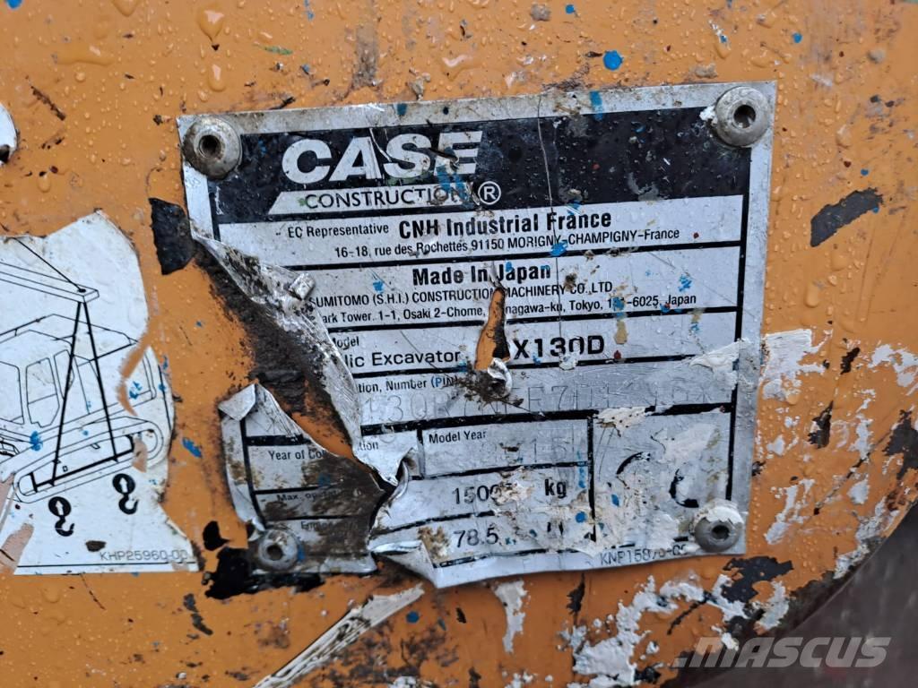 CASE CX 130 D Crawler excavators