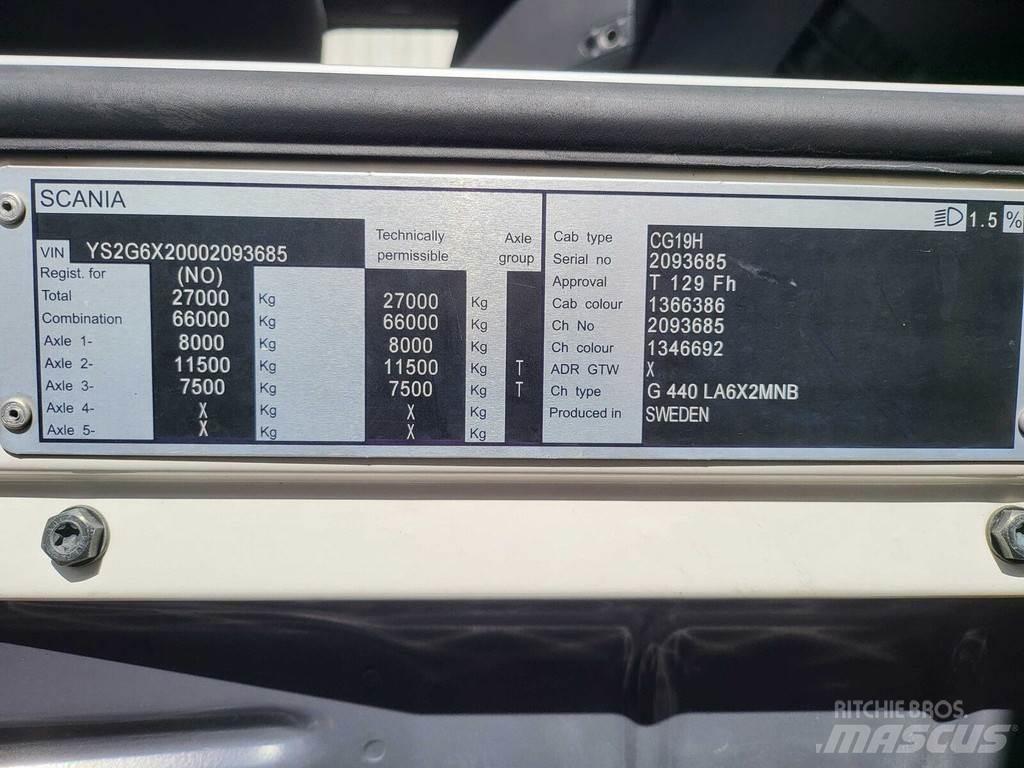 Scania G440 6X2 Truck Tractor Units
