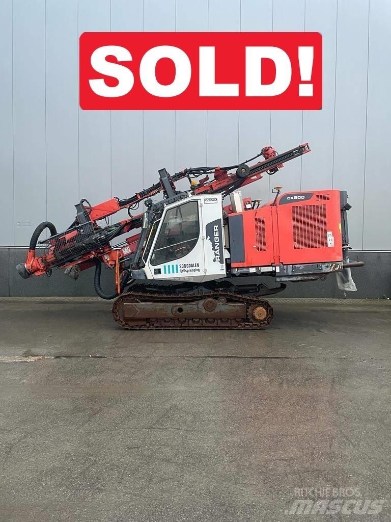 Sandvik DX800 Surface drill rigs
