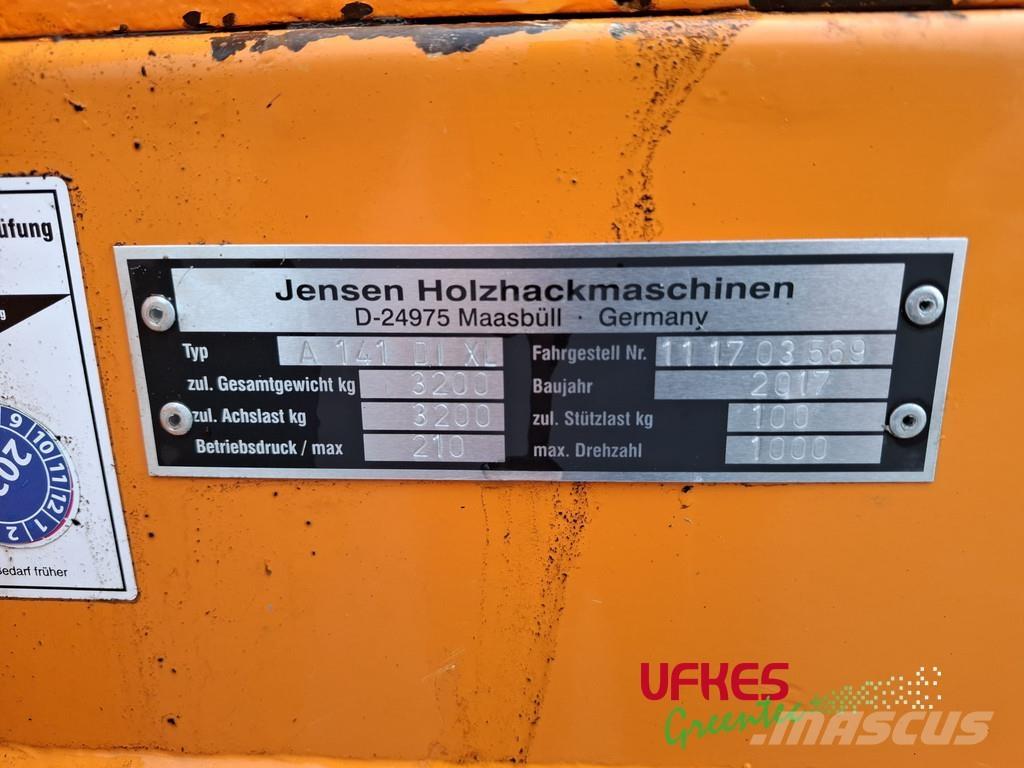 Jensen A141 XL DI Wood chippers