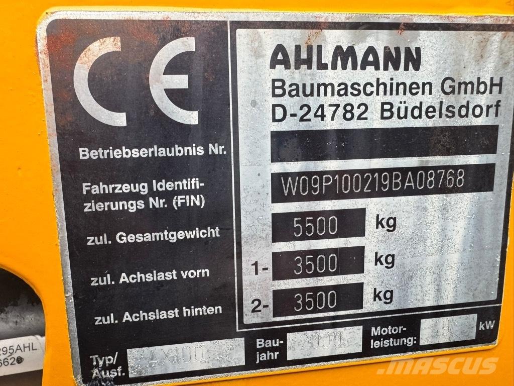 Allman AX 100 Wheel loaders