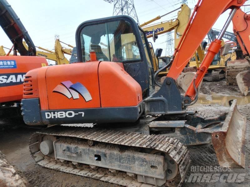 Doosan DH 80 Midi excavators  7t - 12t