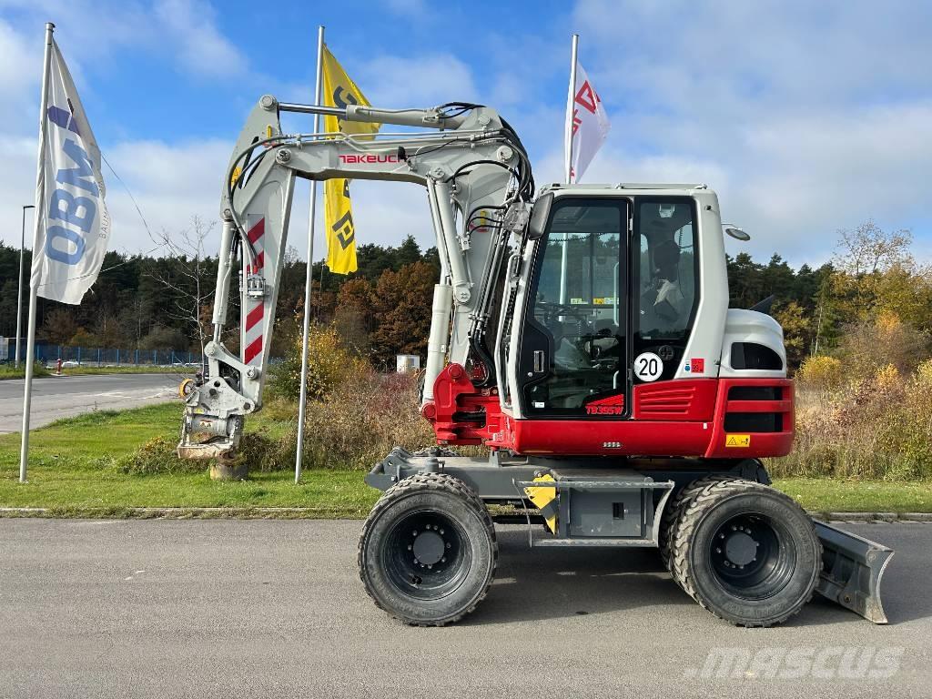 Takeuchi TB 395 W Wheeled excavators