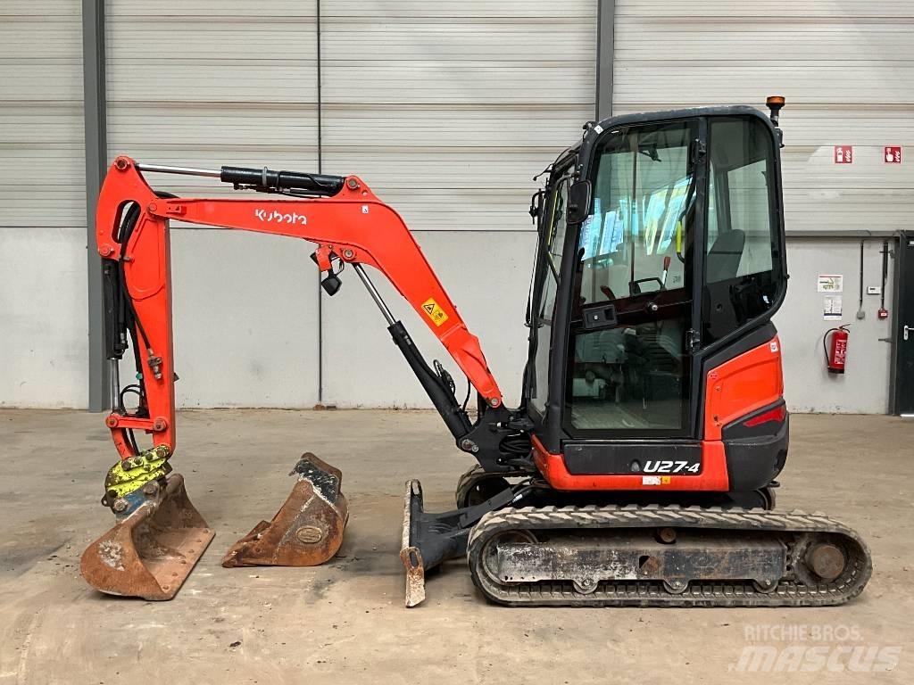Kubota U 27-4 Mini excavators < 7t