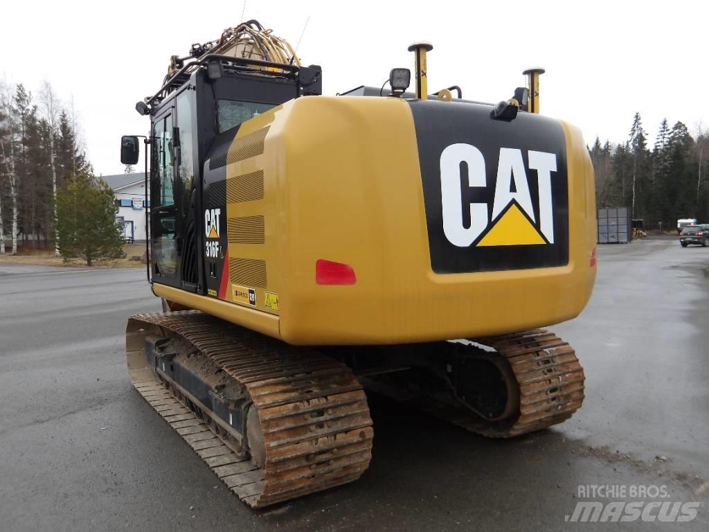 CAT 316 F Crawler excavators