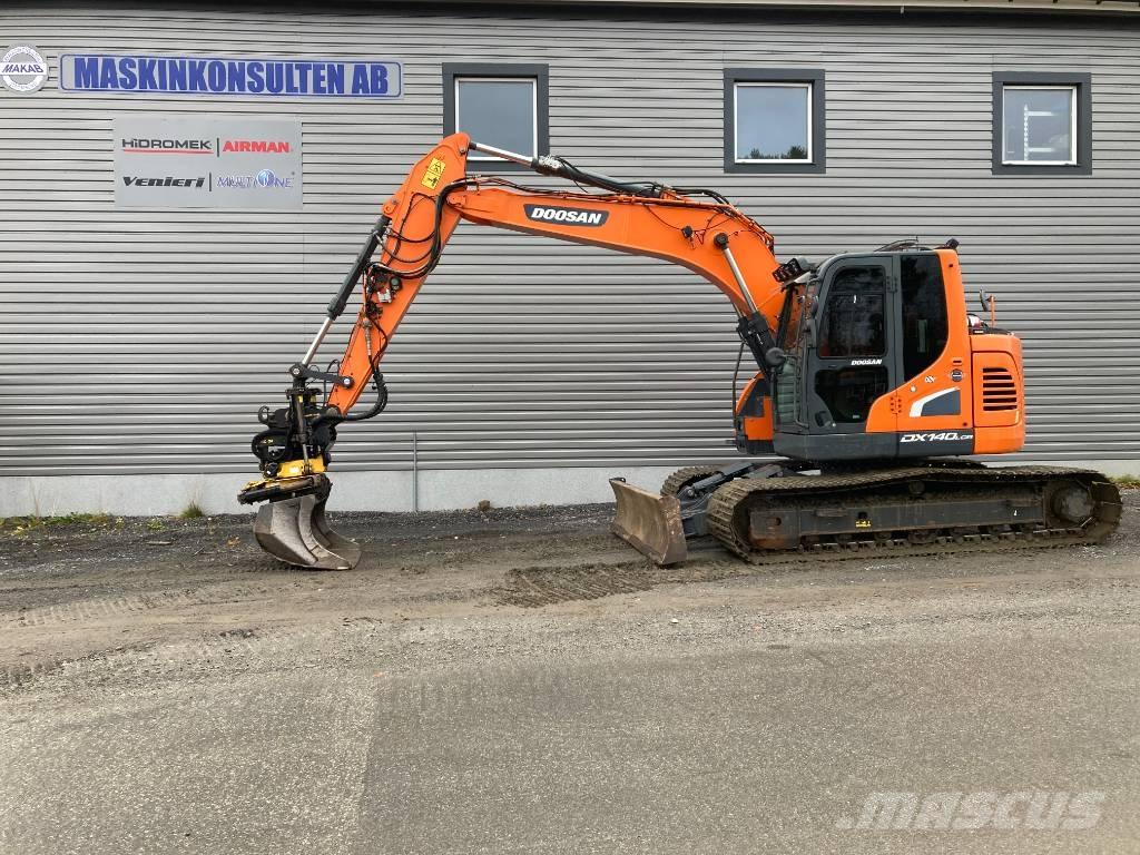 Doosan DX 140 LCR Crawler excavators