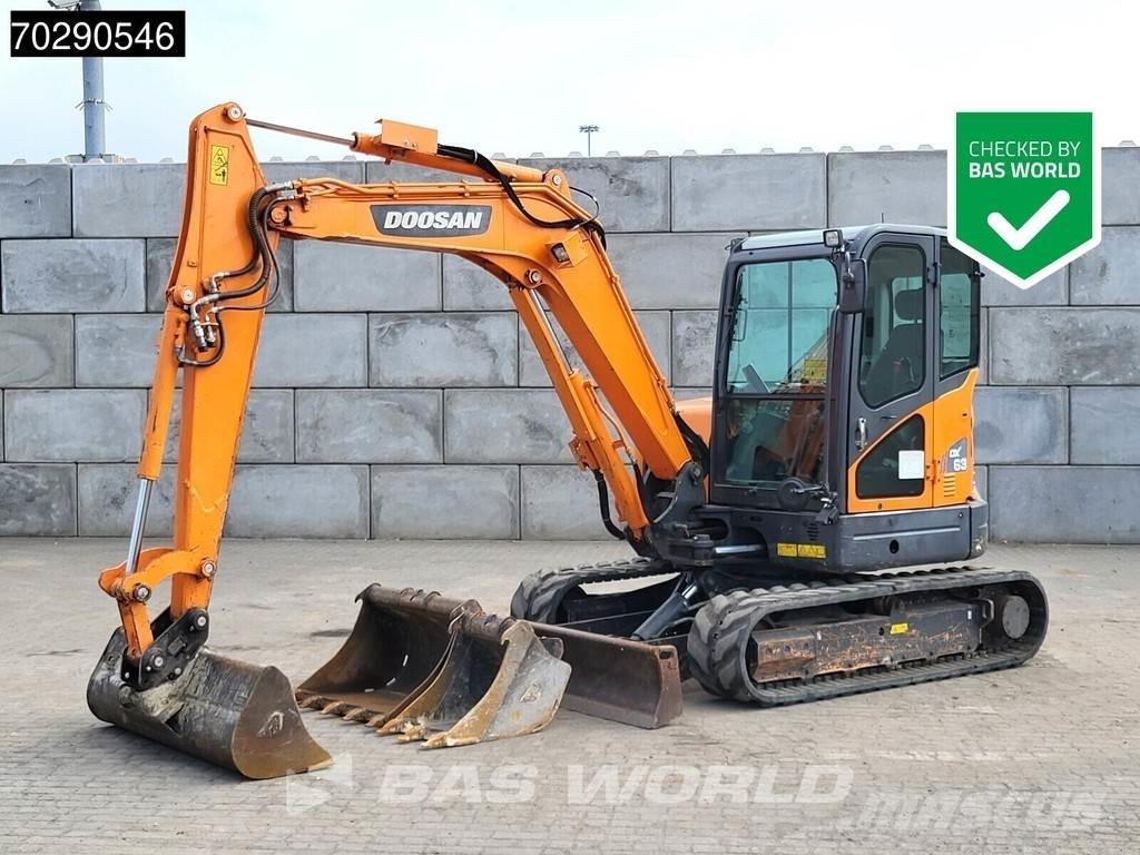 Doosan DX63-3 Mini excavators < 7t