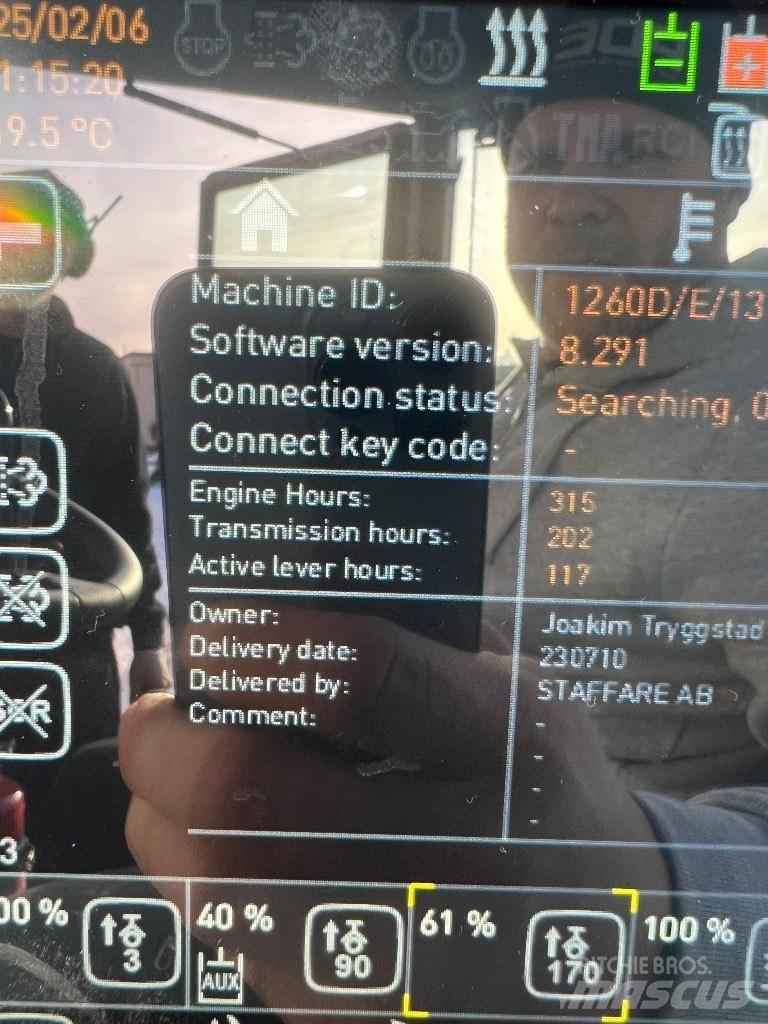 Huddig 1370 TLB's