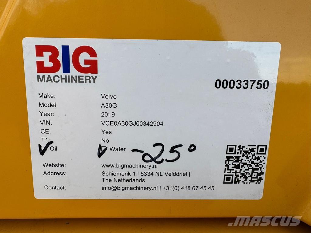 Volvo A30G Articulated Haulers