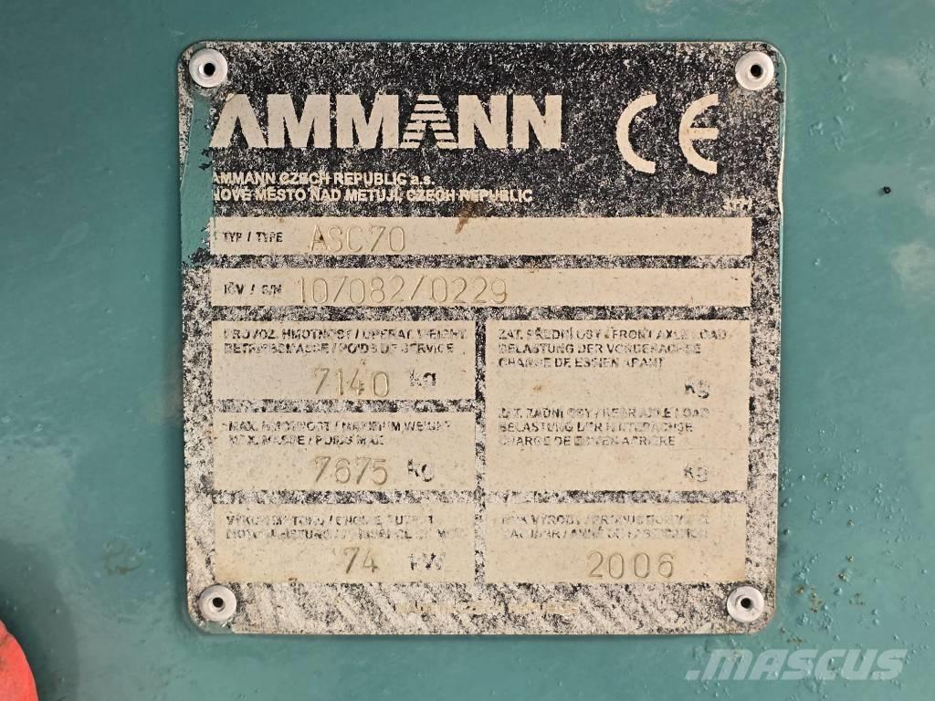 Ammann ASC 70 Combi rollers