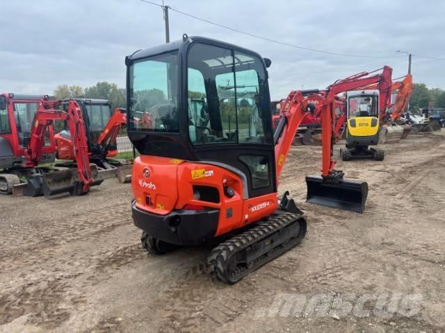 Kubota KX 019-4 Mini excavators < 7t
