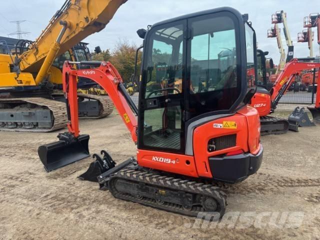 Kubota KX 019-4 Mini excavators < 7t