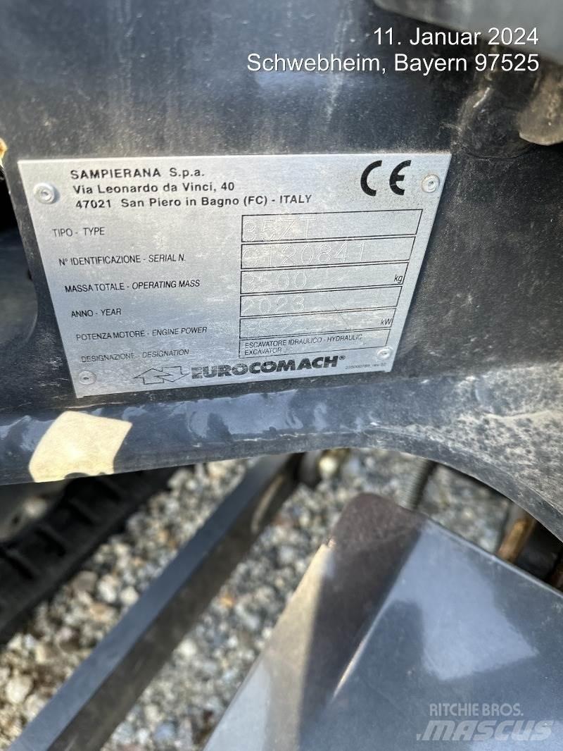 Eurocomach 35ZT Mini excavators < 7t