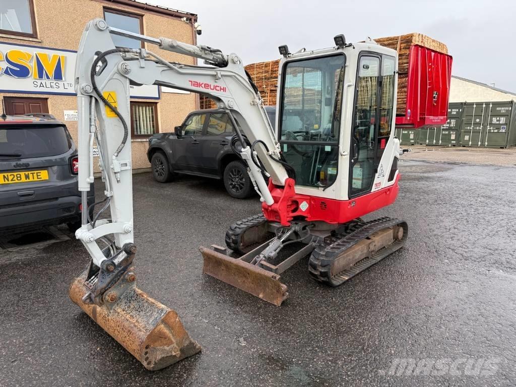 Takeuchi TB 225 Mini excavators < 7t