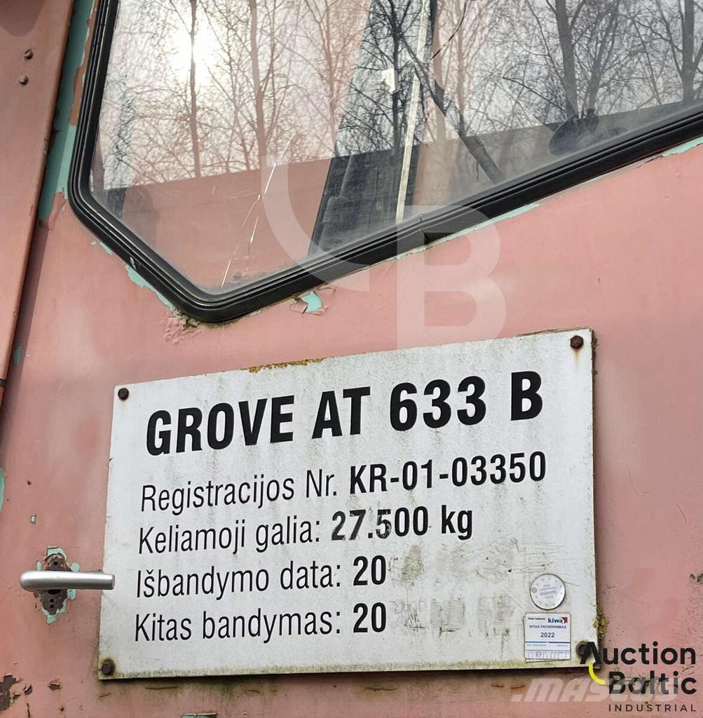 Grove AT 633 B Crane trucks