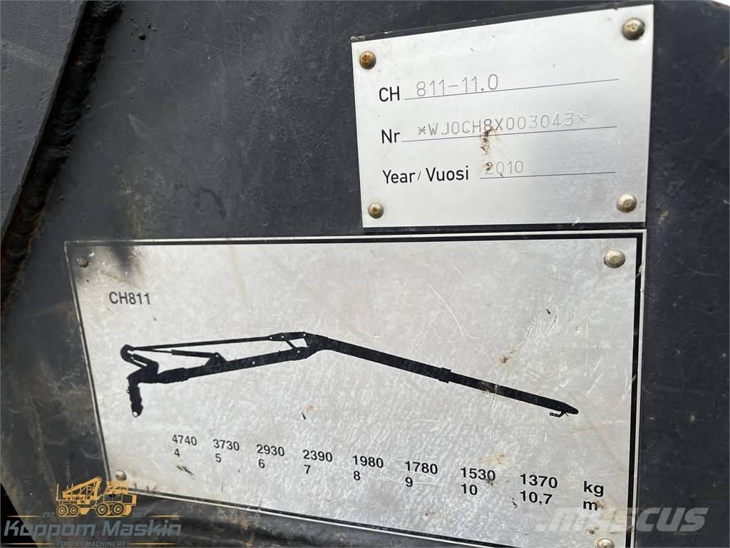 John Deere CH811 Harvester cranes