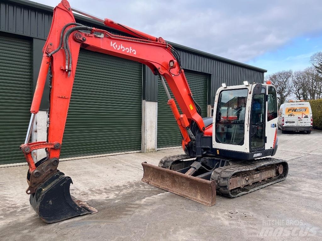 Kubota KX 080-3 Mini excavators < 7t