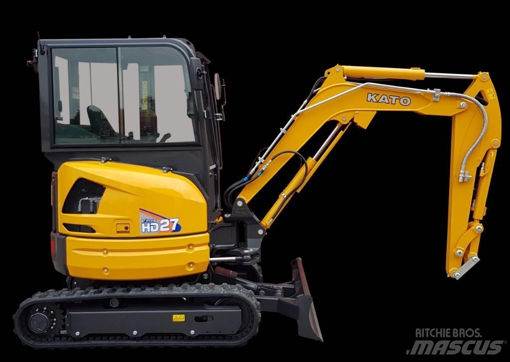 Kato 27V5 Mini excavators < 7t
