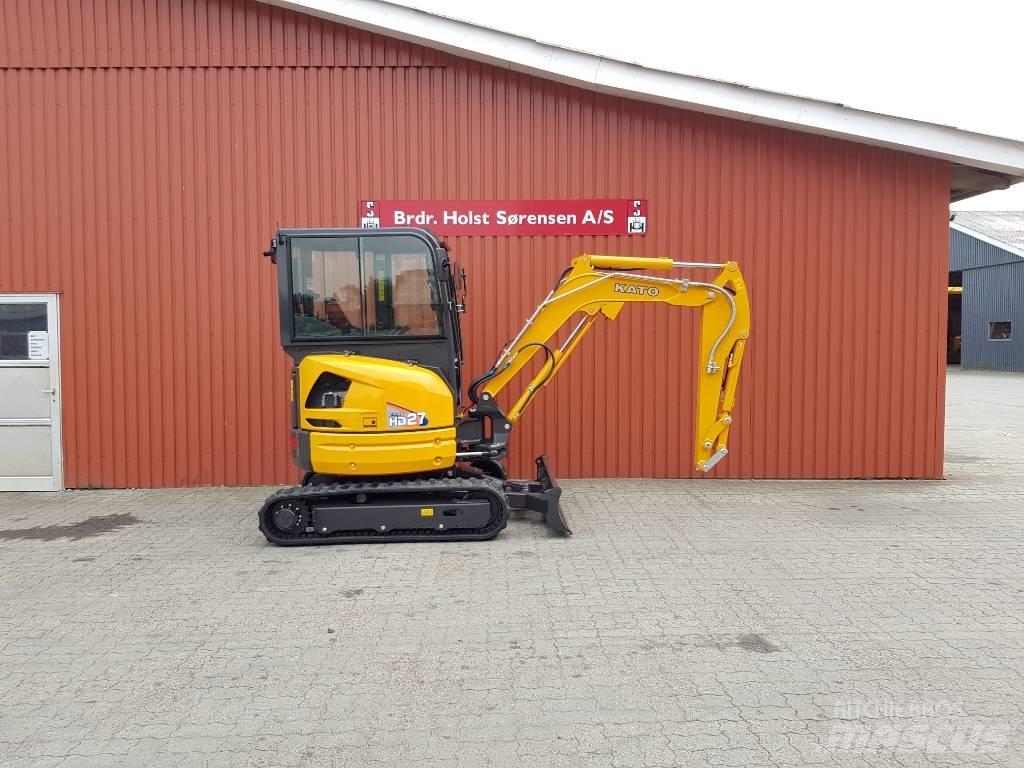 Kato 27V5 Mini excavators < 7t