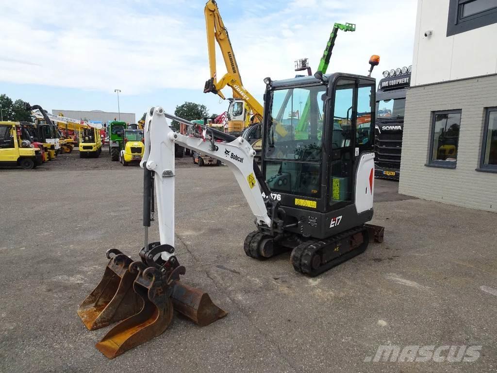 Bobcat E17 Mini excavators < 7t