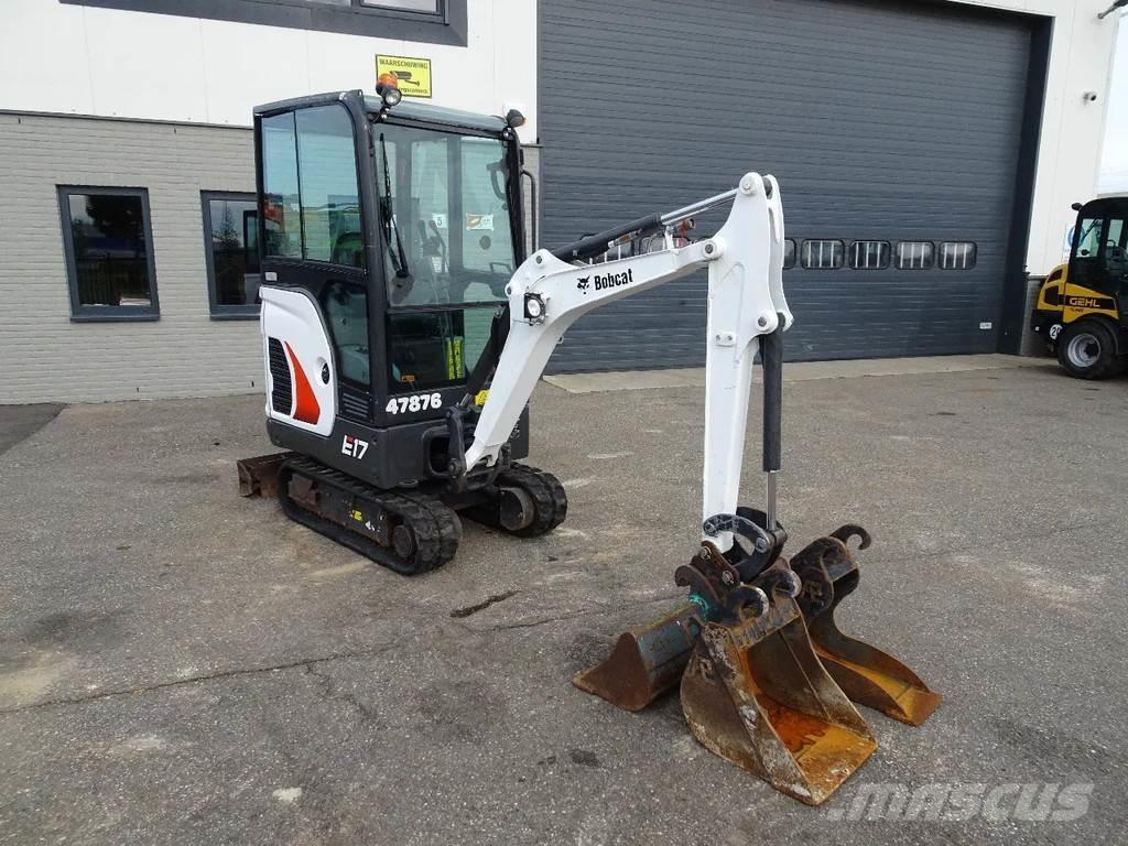 Bobcat E17 Mini excavators < 7t