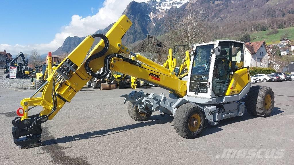 Menzi Muck M535 Wheeled excavators