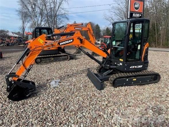 Doosan DX35-5 Mini excavators < 7t