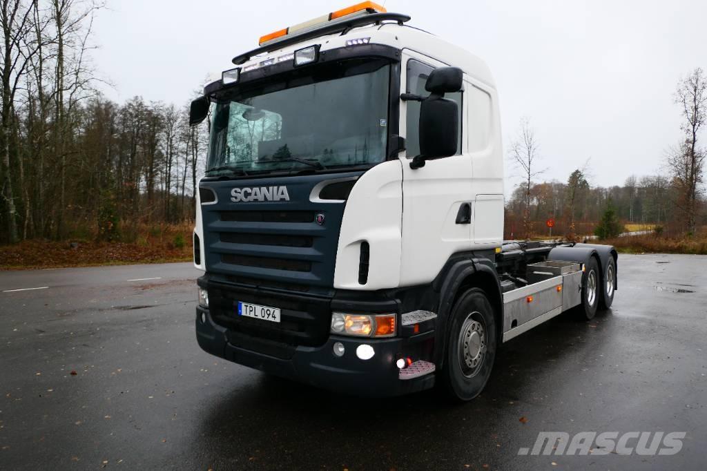 Scania G480cb6x2hsa Hook lift trucks