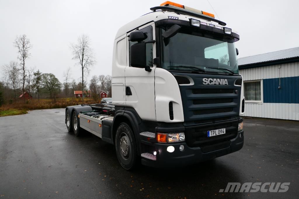 Scania G480cb6x2hsa Hook lift trucks