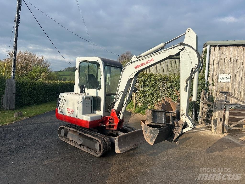Takeuchi TB 125 Mini excavators < 7t