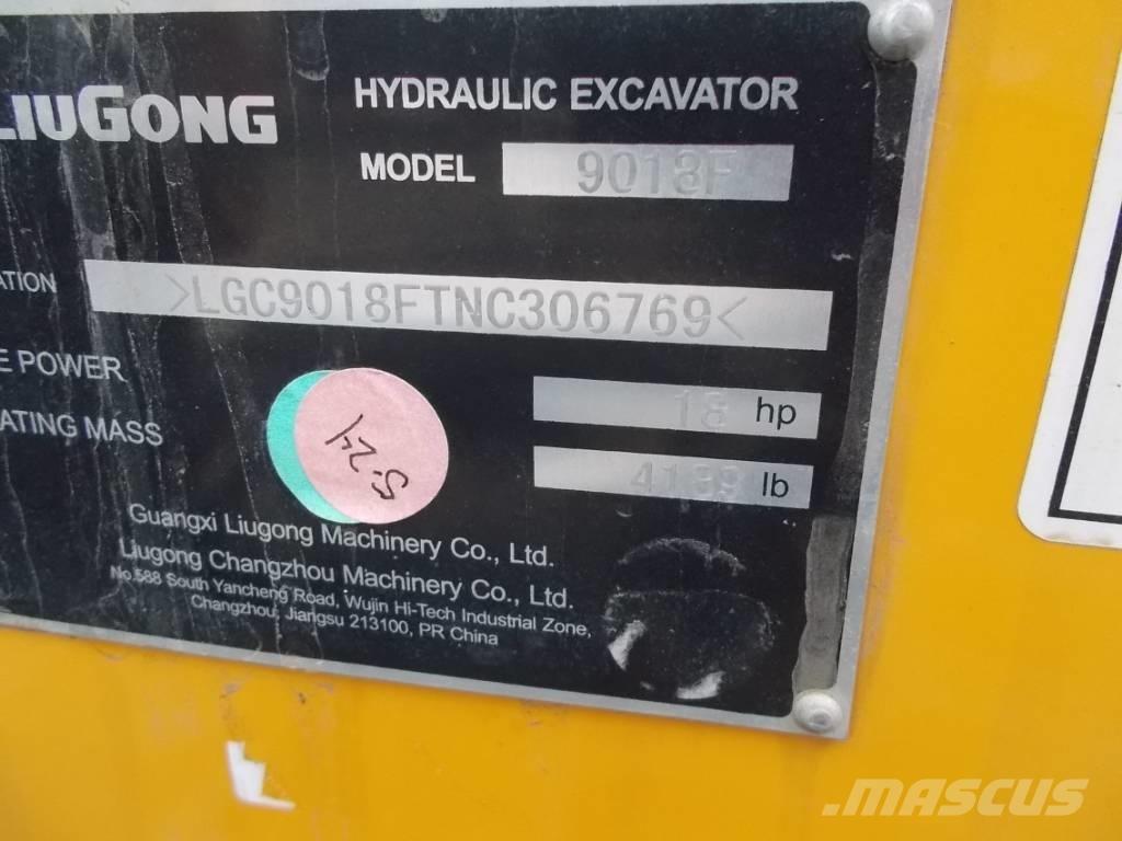  LuiGong 9018 F Mini excavators < 7t