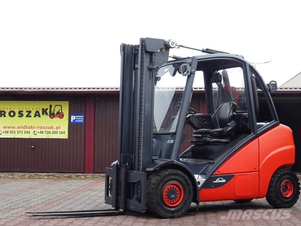 Linde H35D-02 Diesel trucks